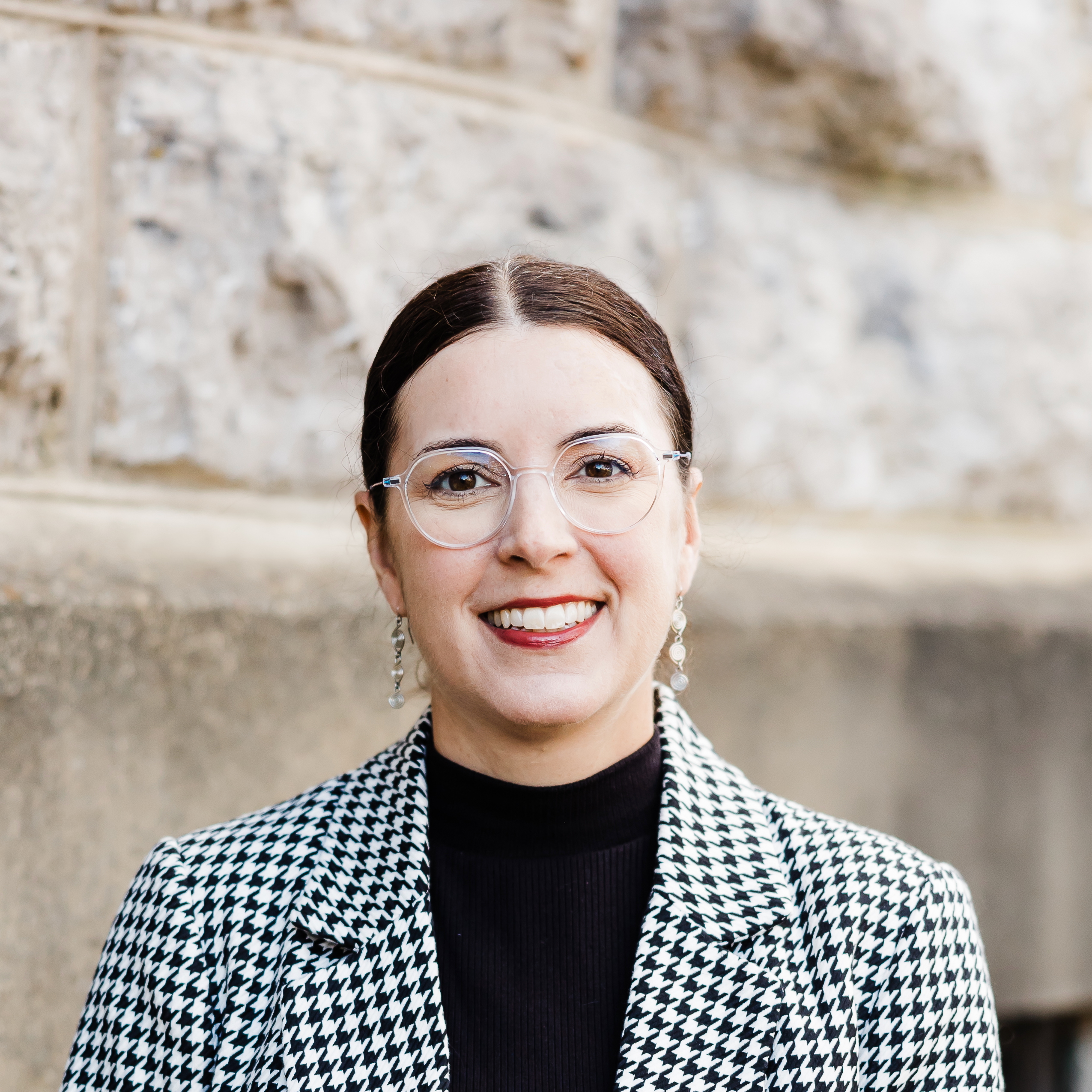 Headshot of D. Sarah Stamps